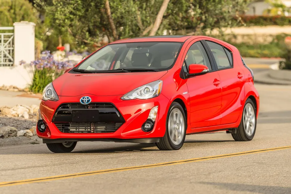 Prius C 1 generation, restyling
