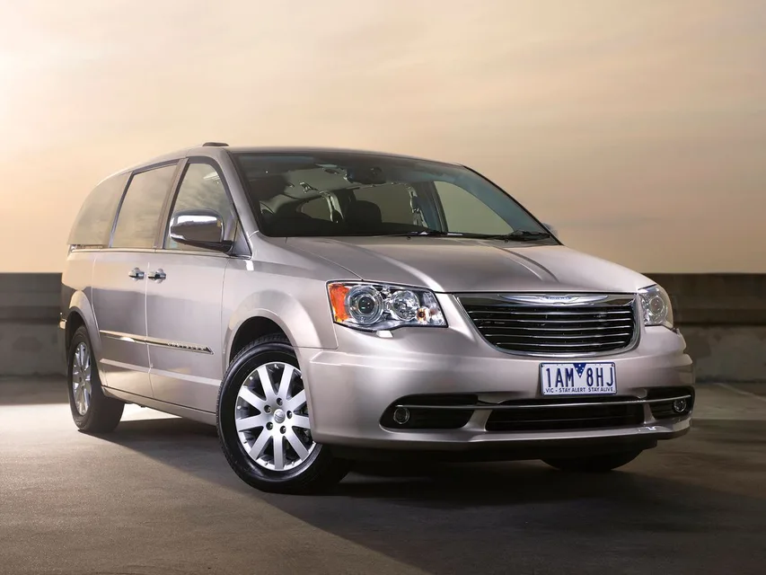 Grand Voyager 5 generation, restyling