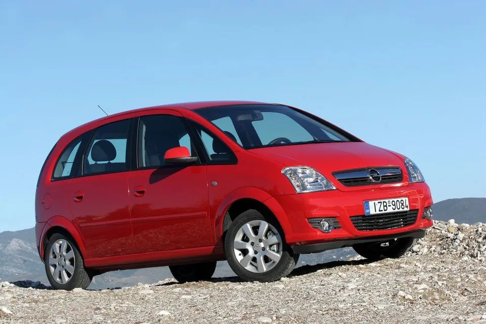 Meriva 1 generation, restyling