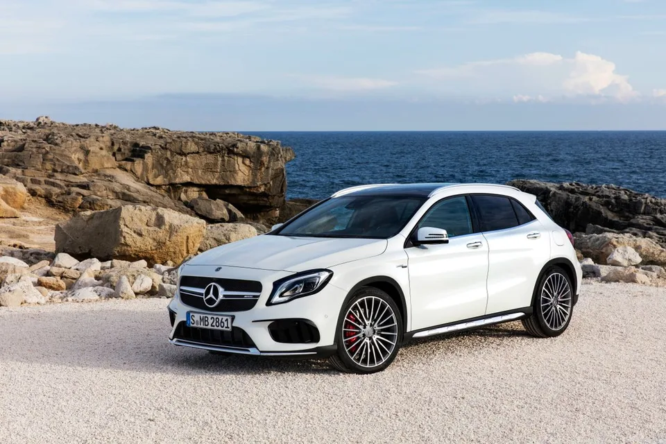 GLA AMG 1 generation, restyling