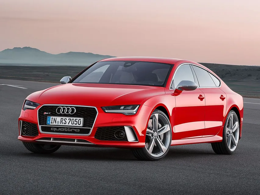 RS7 1 generation, restyling