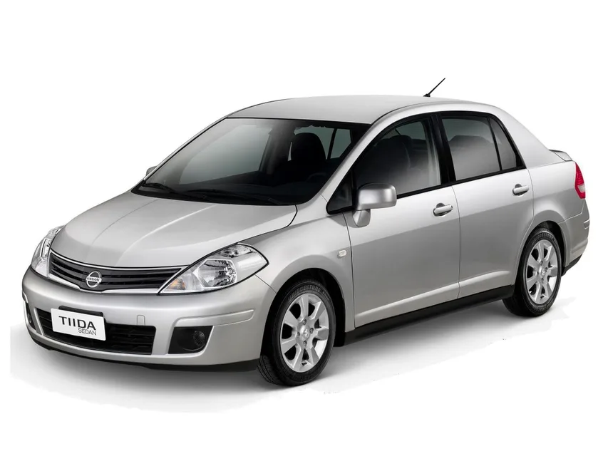 Tiida 1 generation, restyling