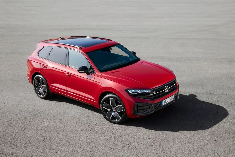 Touareg 3 generation, restyling