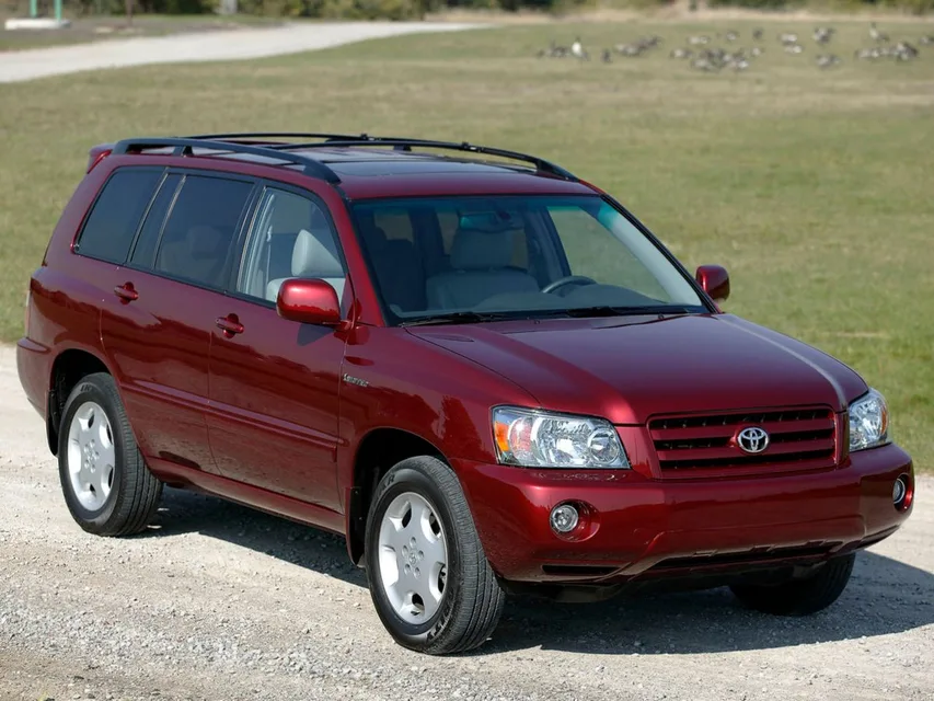 Highlander 1 generation, restyling