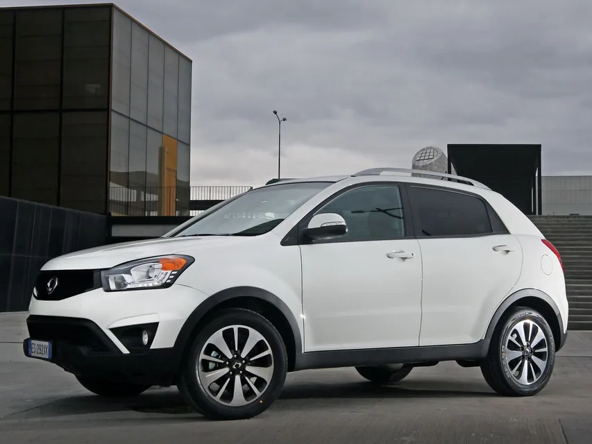 Korando 3 generation, restyling
