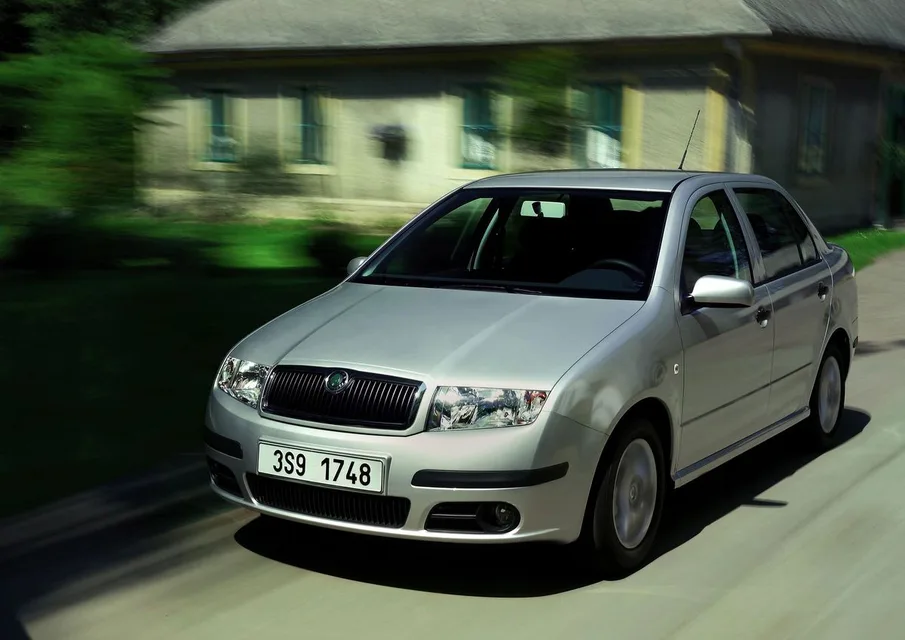 Fabia 1 generation, restyling