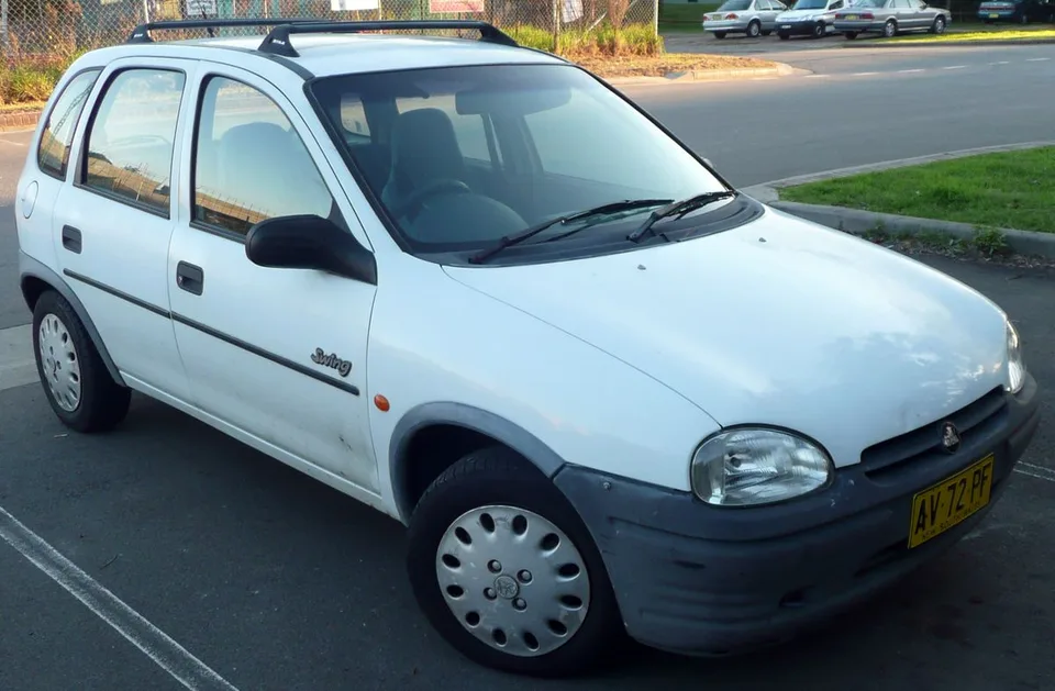 Holden Barina, generation photo