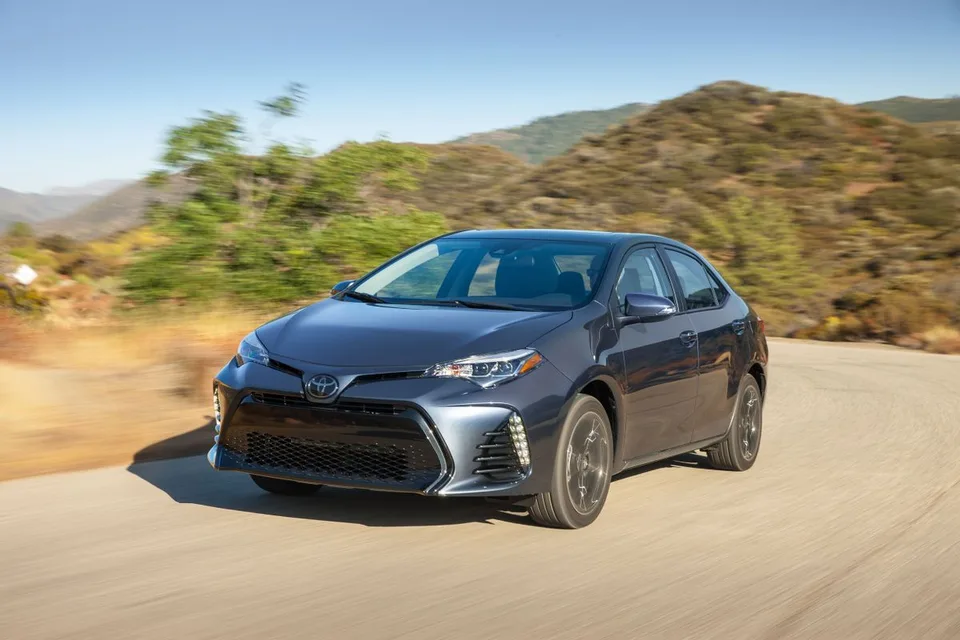 Corolla 11 generation, restyling