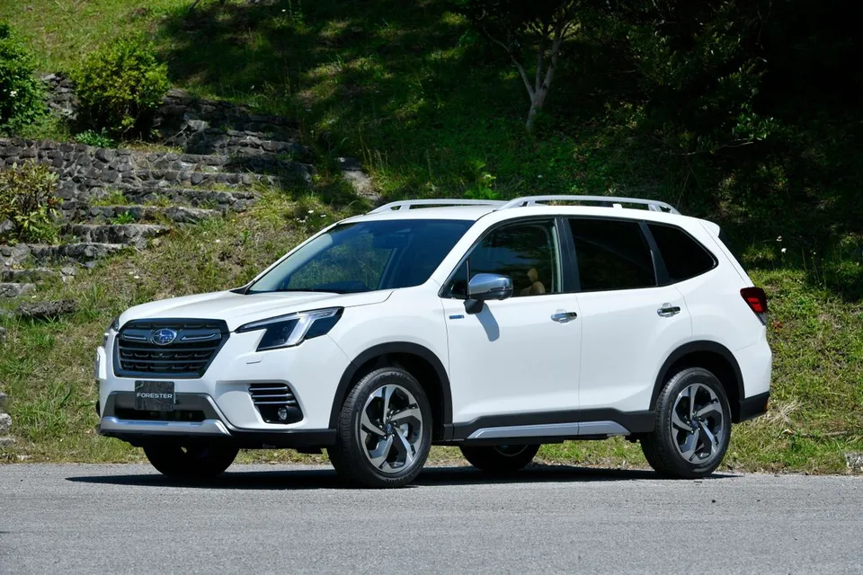 Forester 5 generation, restyling