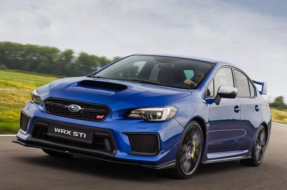 WRX STi 1 generation, restyling