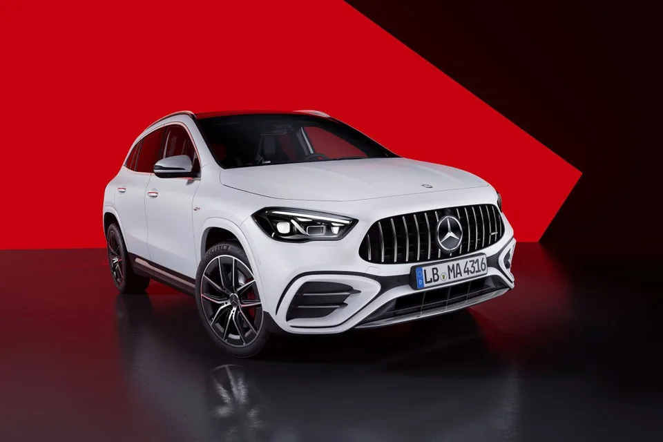 GLA AMG 2 generation, restyling