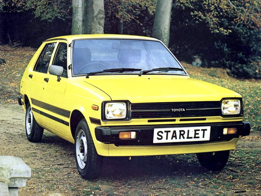 Toyota Starlet, generation photo