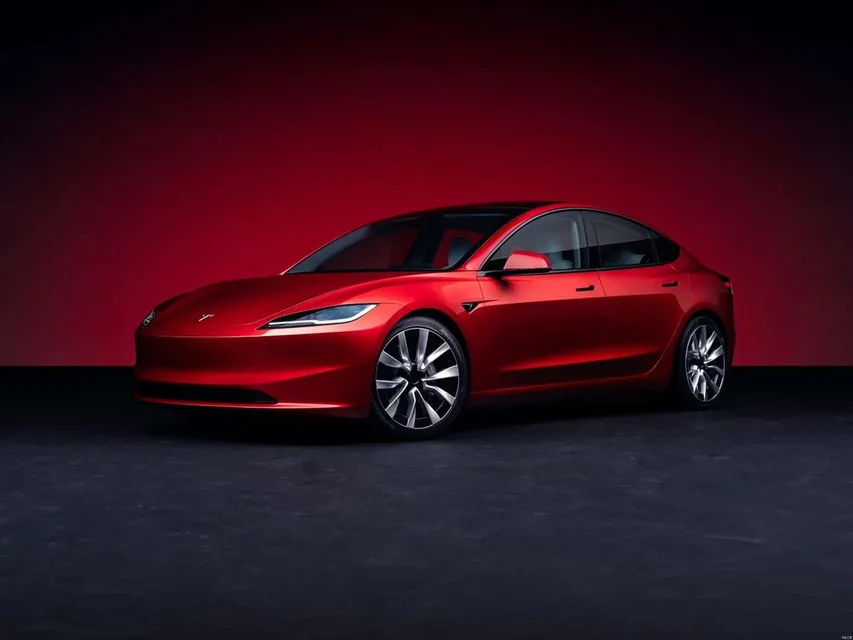 Model 3 1 generation, restyling 1