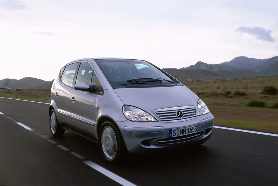 A-Class 1 generation, restyling