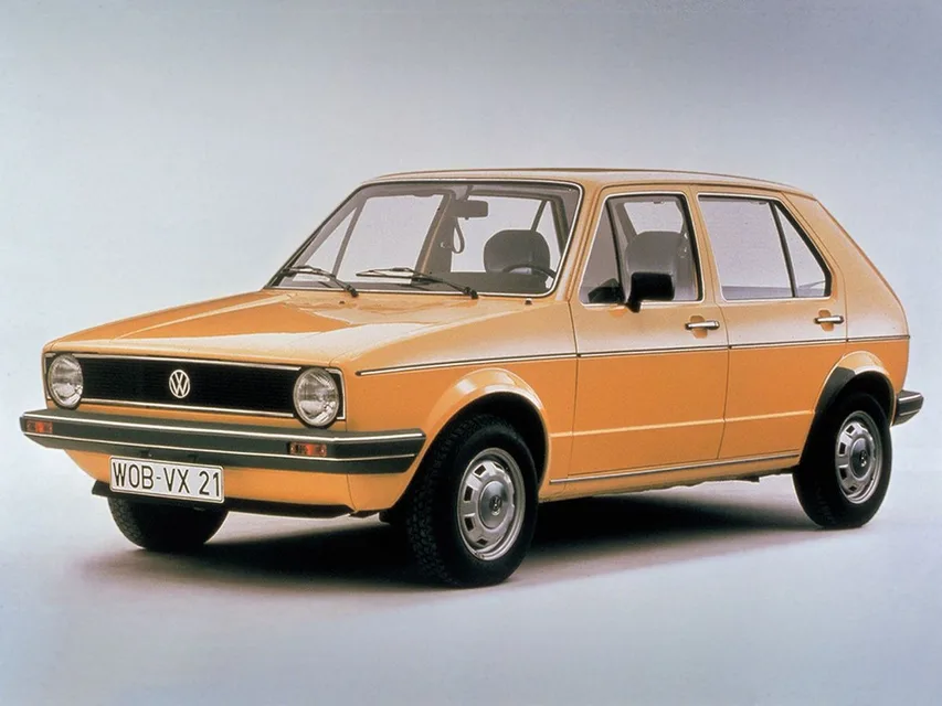 Golf 1 generation, restyling