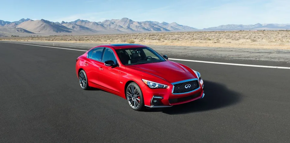 Q50 1 generation, restyling